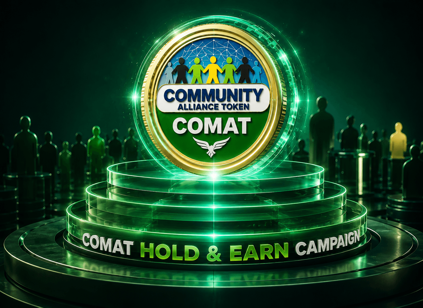 Luminous COMAT community reward token
